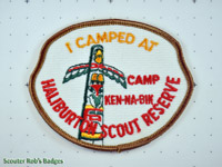 I Camped at Haliburton Scout Reserve 1994